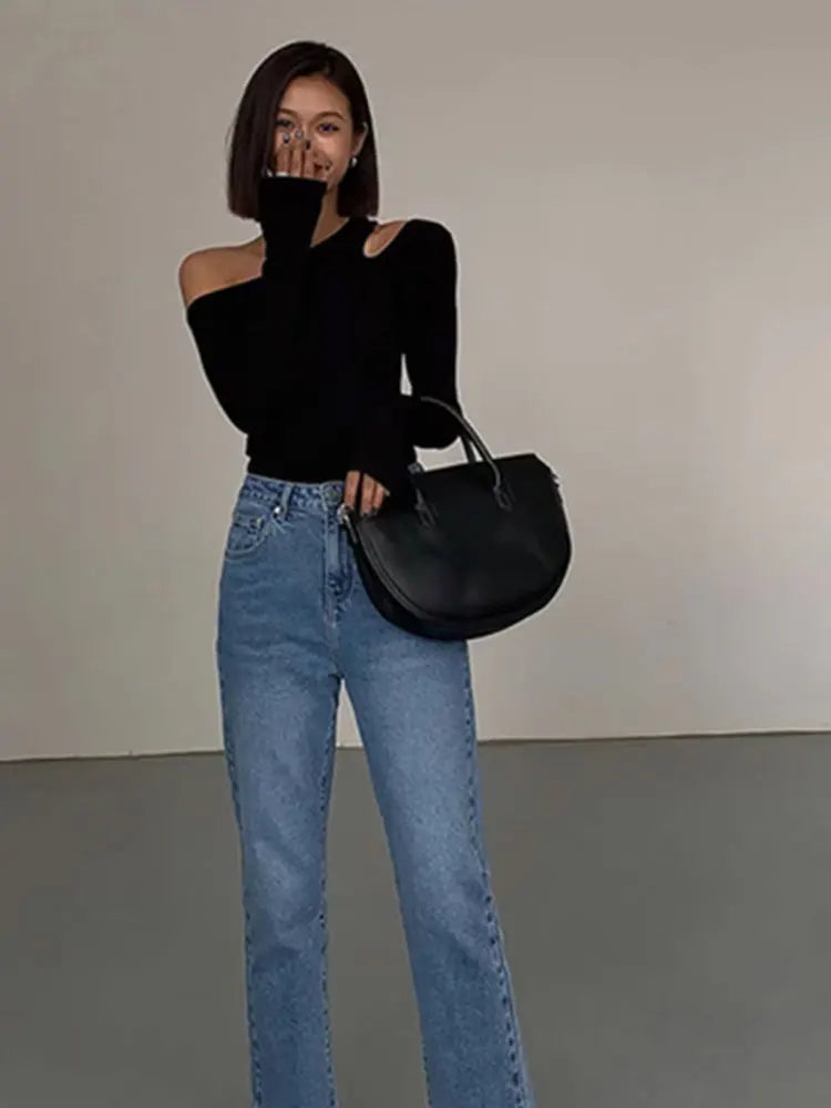 Trendy Off-Shoulder Crop Top