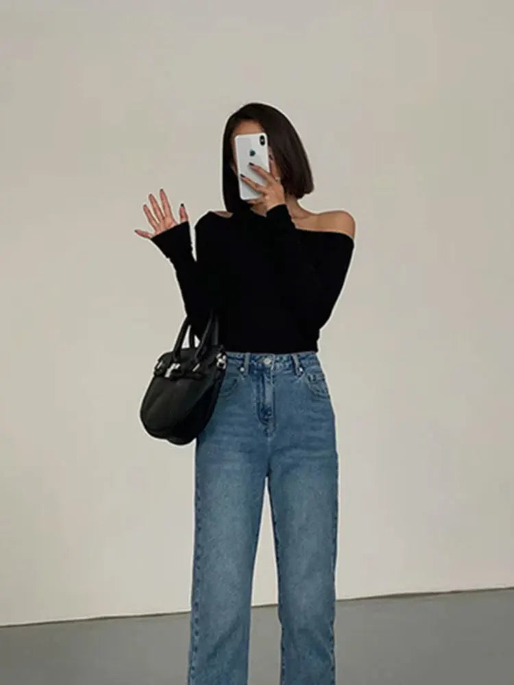 Trendy Off-Shoulder Crop Top